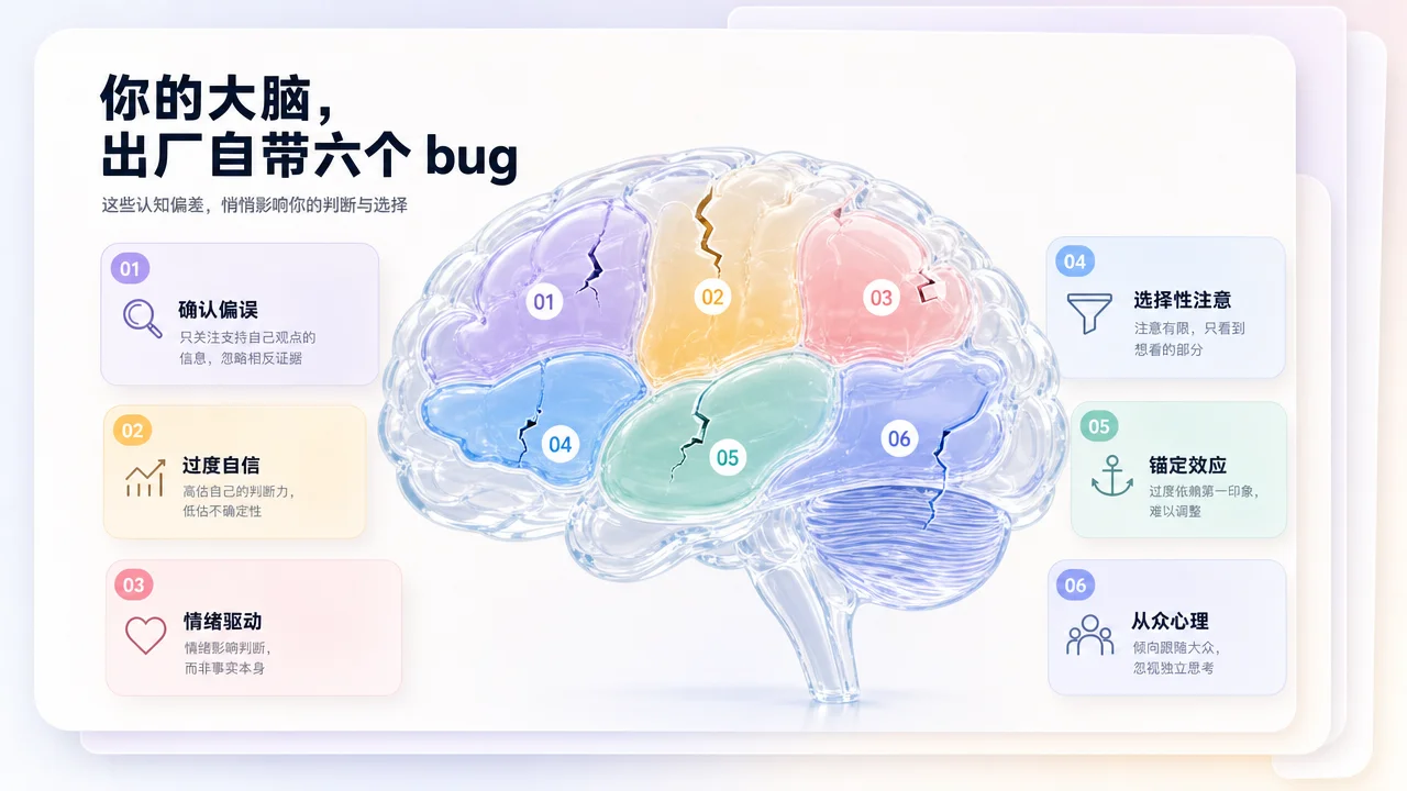 你的判断会先经过几层滤镜